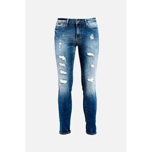 Gas Relaxed Fit Cotton Jeans Men Blue Bottoms